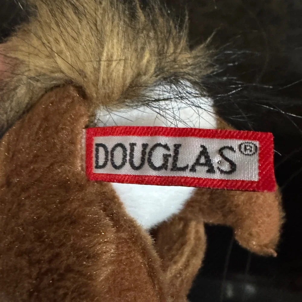 Douglas Cuddle Toys Brown Squirrel Plush Stuffed Animal Bushy Tail 6 Inch